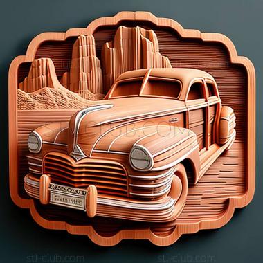 3D model Chrysler Town Country 19411988 (STL)